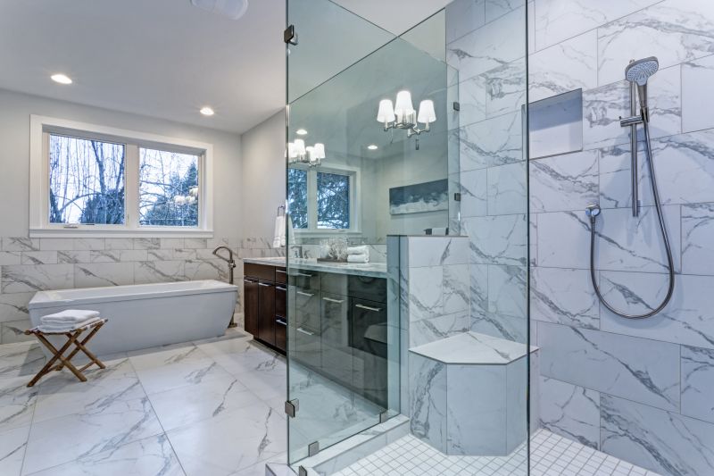 Marble Tile Shower